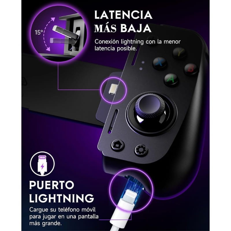 EasySMX M10 iOS iPhone (Lightning) con Joysticks Hall - Ítem2
