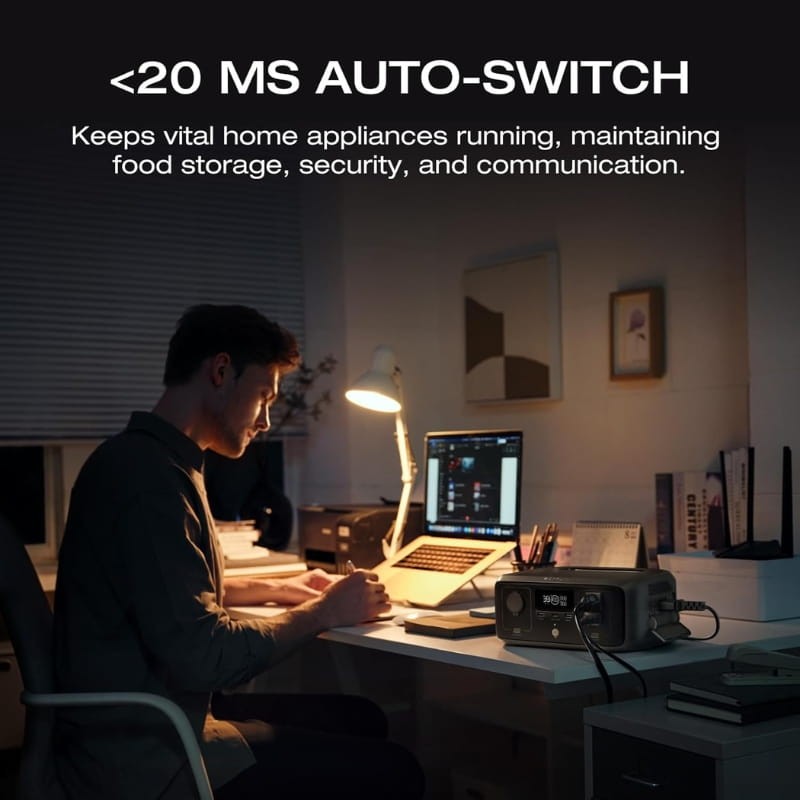 EcoFlow RIVER 3 UPS + Panel Solar 45W USB-C - Ítem5