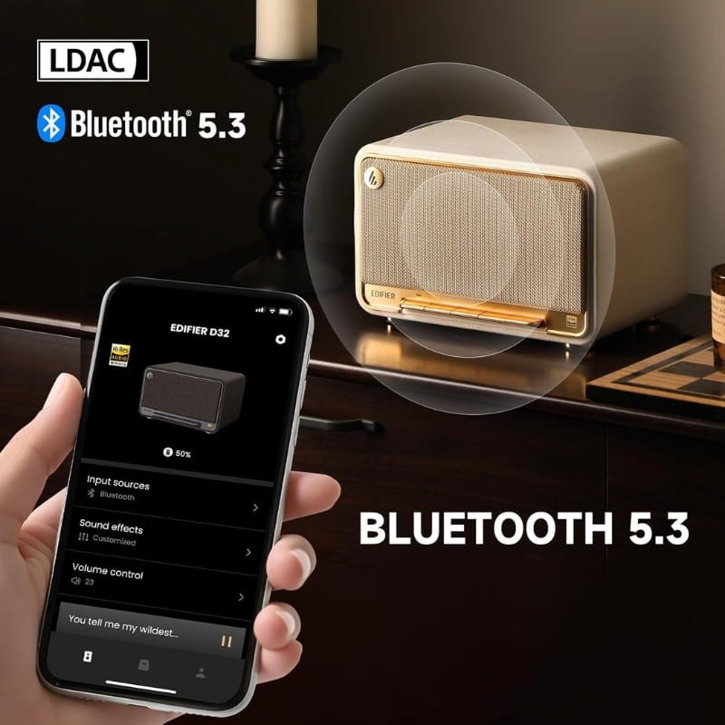 Edifier D32 60W Branco - Altifalante Bluetooth - Item2