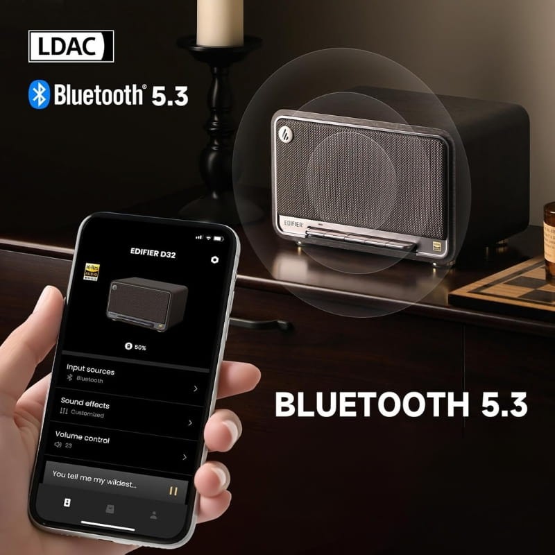 Edifier D32 60W Negro - Altavoz Bluetooth - Ítem6