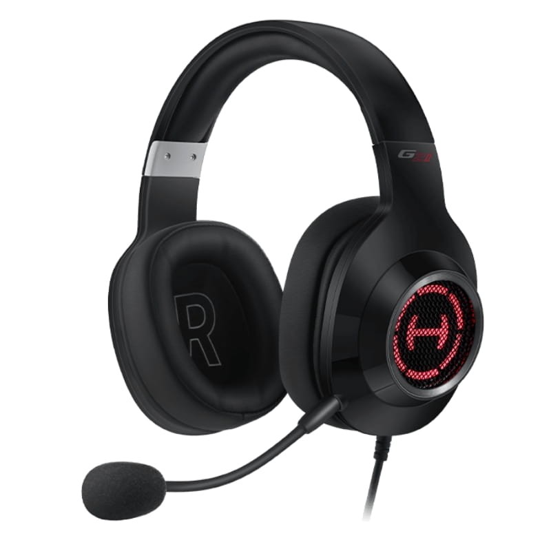 Edifier G2 II RGB Negro/Rojo - Auriculares Gaming - Ítem1