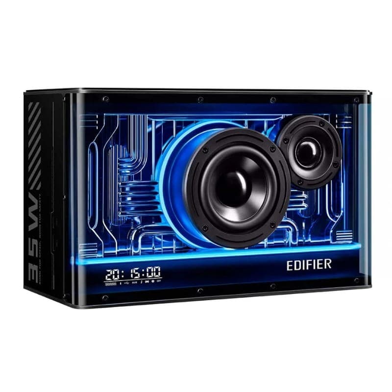Edifier QD35 40W Negro - Altavoz Bluetooth - vista a 45 grados