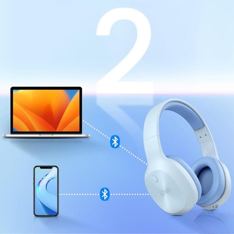 Edifier W600BT Azul - Auscultadores Bluetooth - Item6