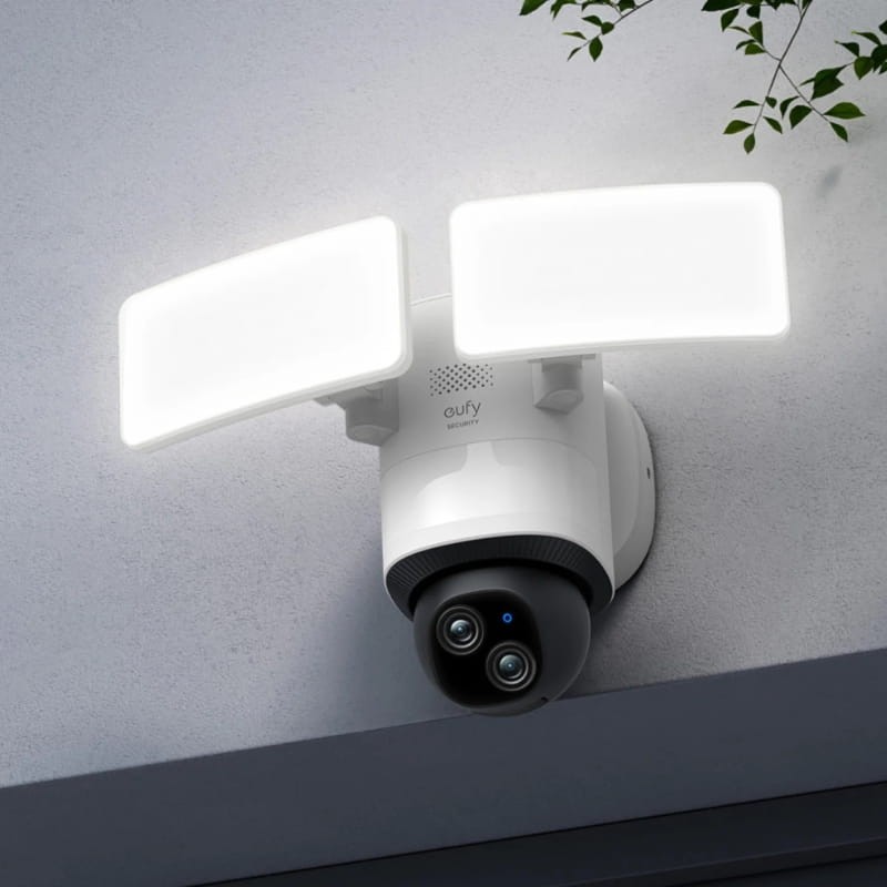 Eufy Security Floodlight Camera E340 3K IP65 WiFi Blanco - Cámara de Seguridad Exterior - Ítem6