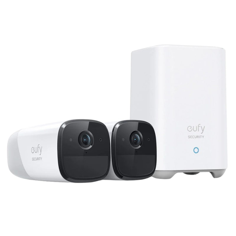 Eufy Security S221 (eufyCam 2 Pro) 2K IP67 WiFi Blanco - Kit de 2 Cámaras de Seguridad Exterior - Ítem