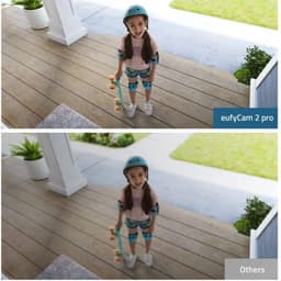 Eufy Security S221 (eufyCam 2 Pro) 2K IP67 WiFi Branco - Kit de 2 Câmaras de Segurança para Exterior - qualidade de imagem