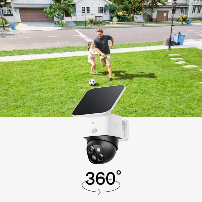 Eufy SoloCam S340 3K Solar WiFi Branco - Câmara de Segurança para Exterior - Item4