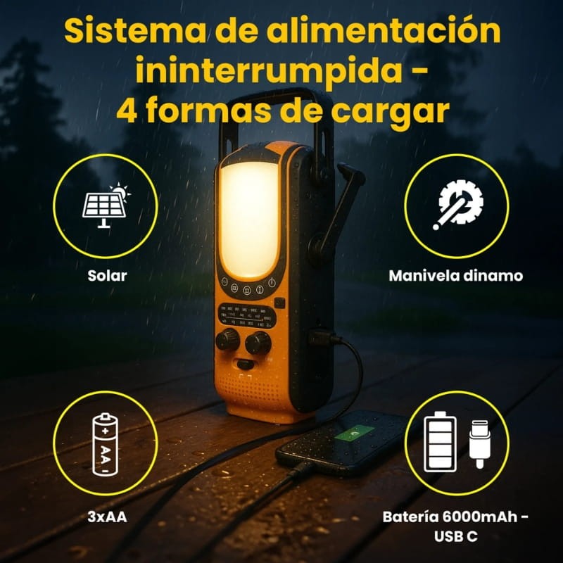 Extralink Power Ranger EPS-6000 6000 mAh - Radio de Emergencia - Ítem4
