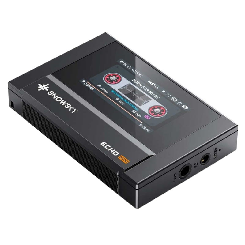 FiiO Snowsky ECHO MINI Preto - Reprodutor Hi-Res - Item1