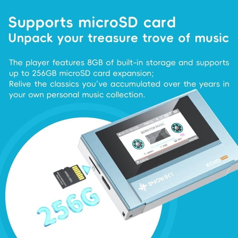FiiO Snowsky ECHO MINI Preto - Reprodutor Hi-Res - Item6