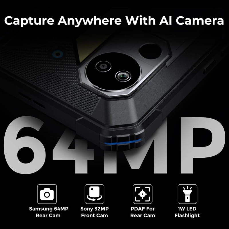 Fossibot DT3 10,4 12Go/256Go 5G Gris Rugged - Ítem5