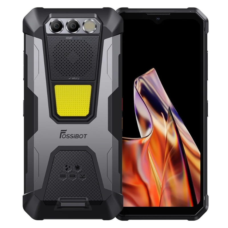 Fossibot F106 Pro 8GB/256GB Cinzento - Telemóvel robusto - Item