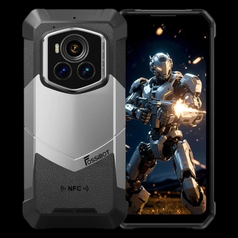Fossibot F107 Pro 5G 12Go/512Go Noir Robuste