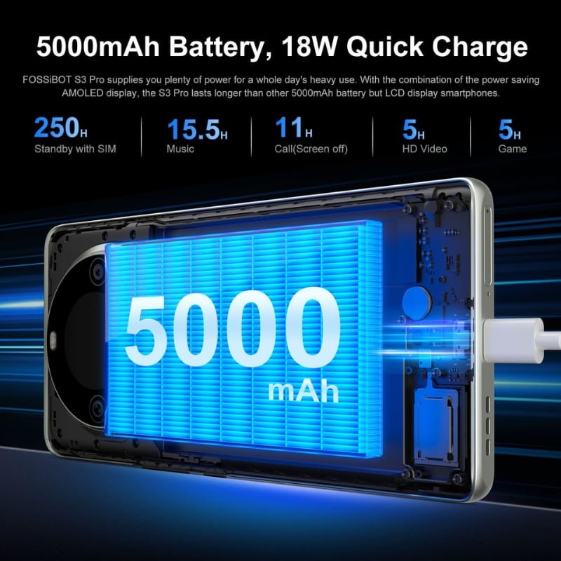 Fossibot S3 Pro 6GB/128GB Verde - Ítem9