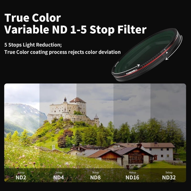 Freewell Série Sherpa VND 1-5 - Filtre VND pour iPhone - Ítem3