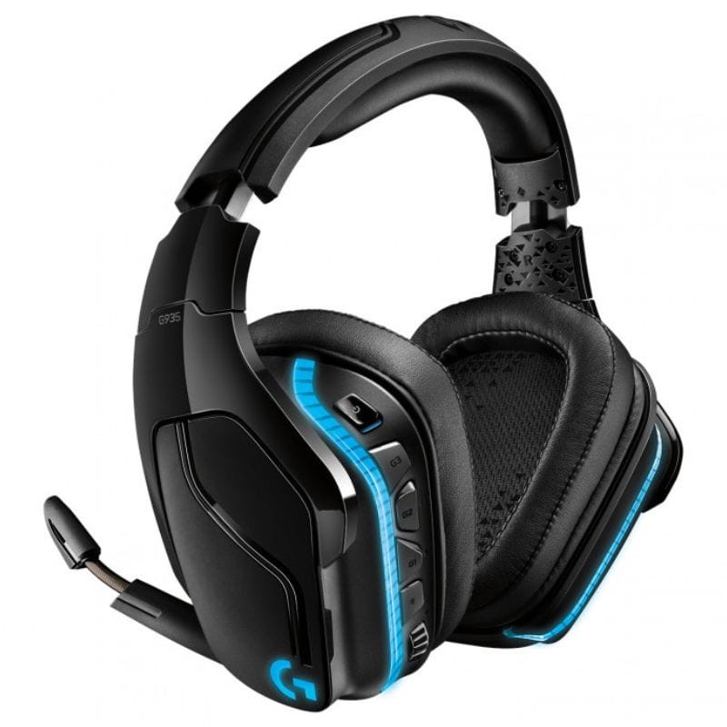 Logitech G G935 Inalámbrica Negro/Azul - Auriculares Gaming - Ítem
