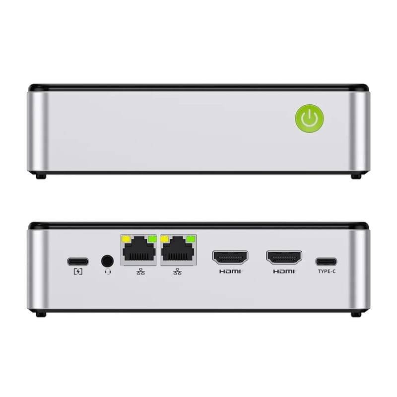 GMKtec NucBox G9 Intel Twin Lake N150/12GB LPDDR5 RAM/64GB eMMC/1TB SSD M.2 /Quatro compartimentos e sistema duplo/W11 - Item2