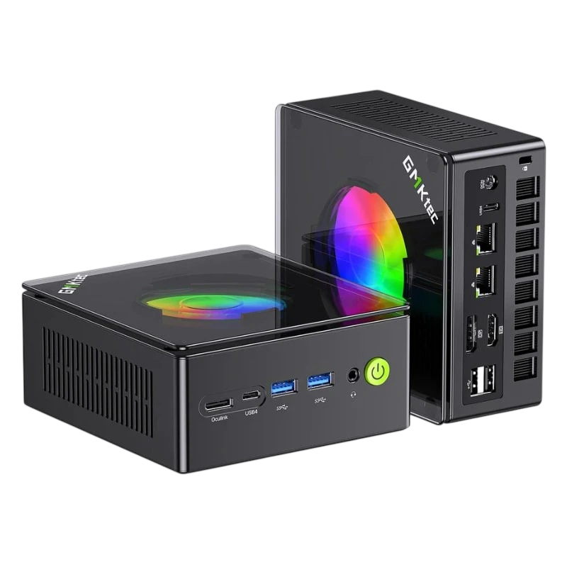 GMKtec NucBox K11 Ryzen 9 8945HS/32GB DDR5/1TB SSD Win 11 Negro Gaming Mini PC
