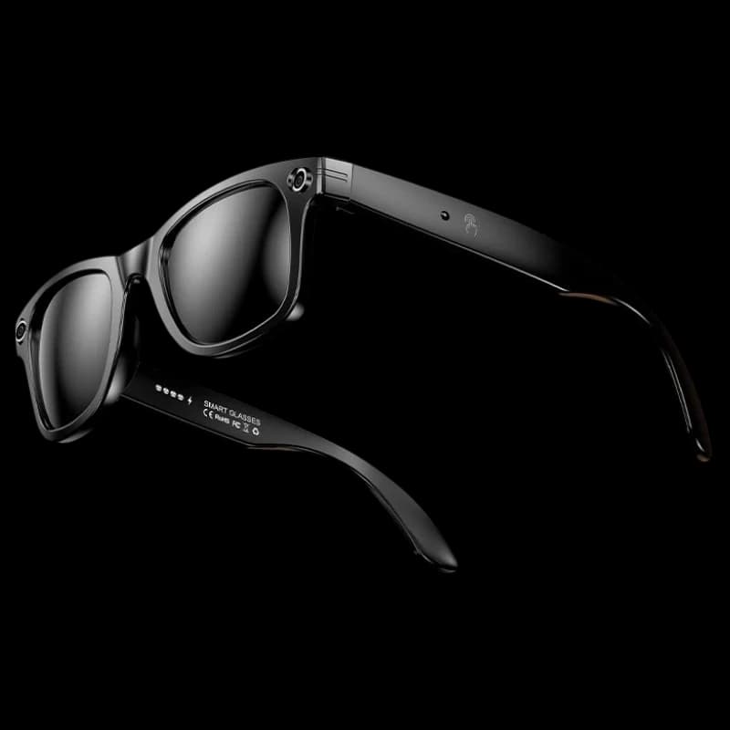Lunettes intelligentes W600 avec caméra IP65 Noir