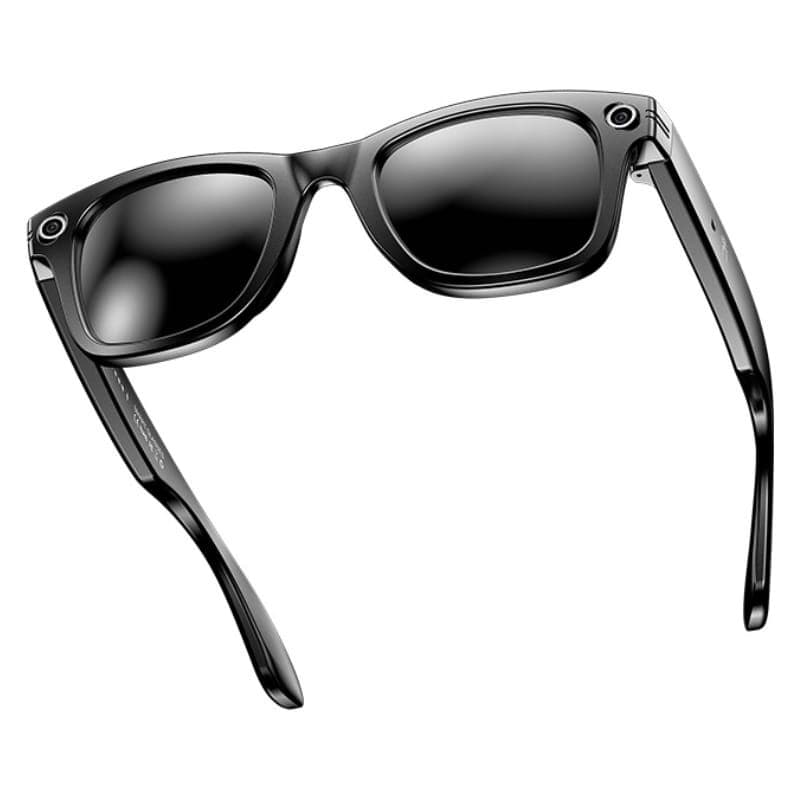 Lunettes intelligentes W600 avec caméra IP65 Noir - vue à 45 degrés