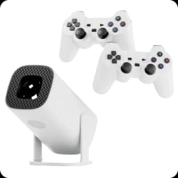 Game Projector P30 Max 1GB/8GB Android 11 + 2 Mandos
