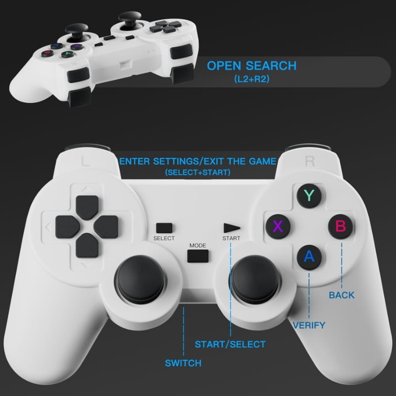 Game Projector P30 Max 1Go/8Go Android 11 + 2 manettes - Ítem5