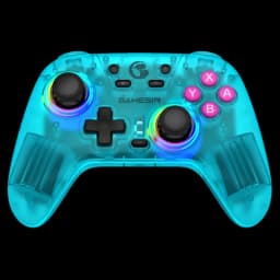 Comando GameSir T4n Nova Azul Neon - Para Nintendo Switch/PC/Smartphone/Tablet/iOS/Android TV Box
