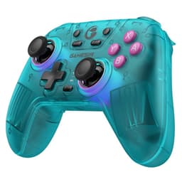 GameSir T4n Nova Azul Neon - vista a 45 graus