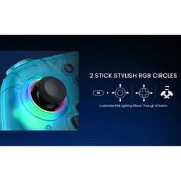 GameSir T4n Nova Branco - Iluminação RGB