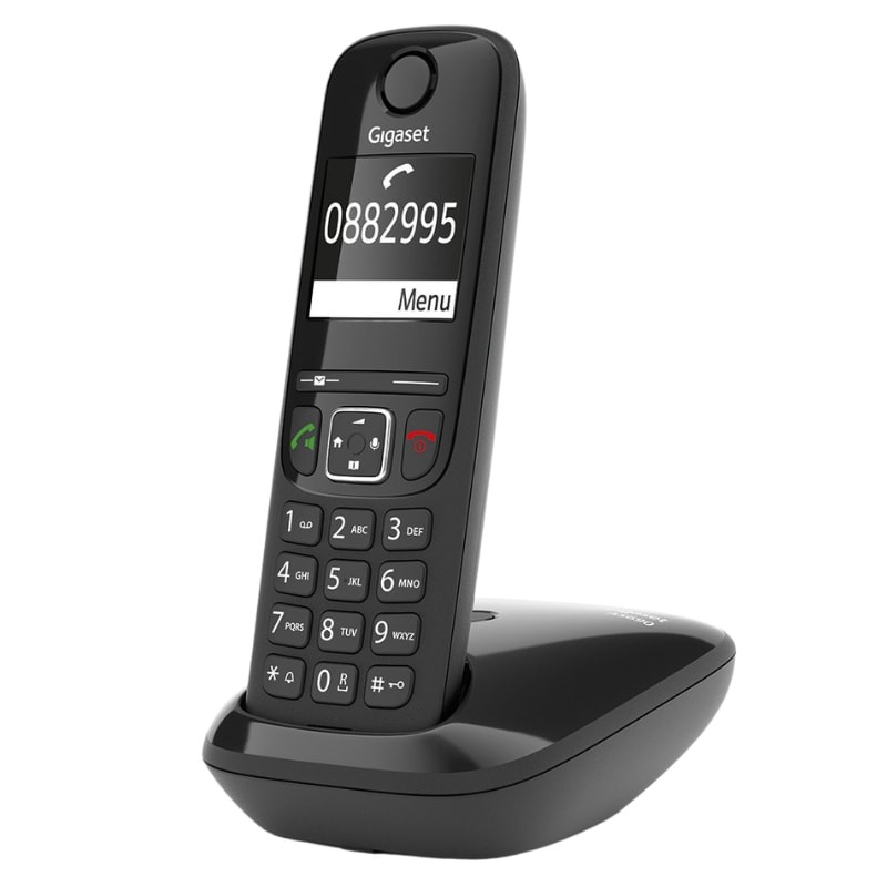 Gigaset AS690 Teléfono DECT/analógico Negro - Ítem