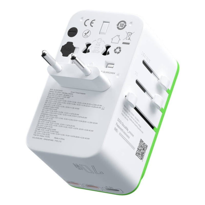 Adaptador de viagem GlocalMe Roamplug 4G WiFi 4 em 1 - Item3