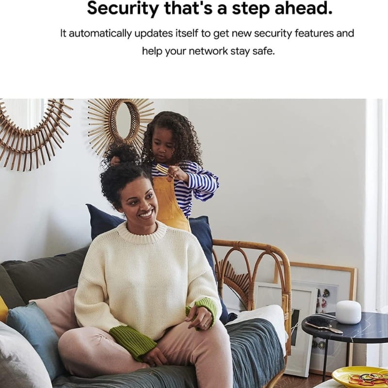 Google Nest WiFi AC2200 Router + 2 Pontos - Item4