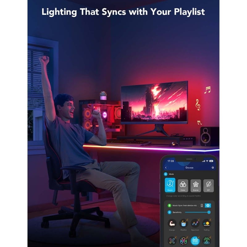 Govee H61C2 Neon Gaming - Tira LED - Ítem2