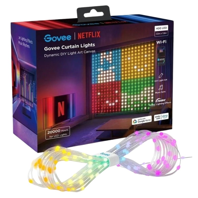 Govee H70BC Edição Netflix - Cortina LED Inteligente - Item