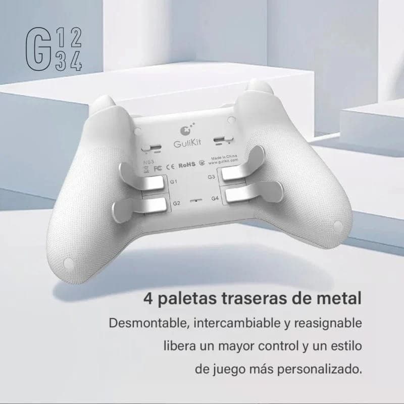 Gulikit KK3 Max NS39 Preto - pá traseira amovível