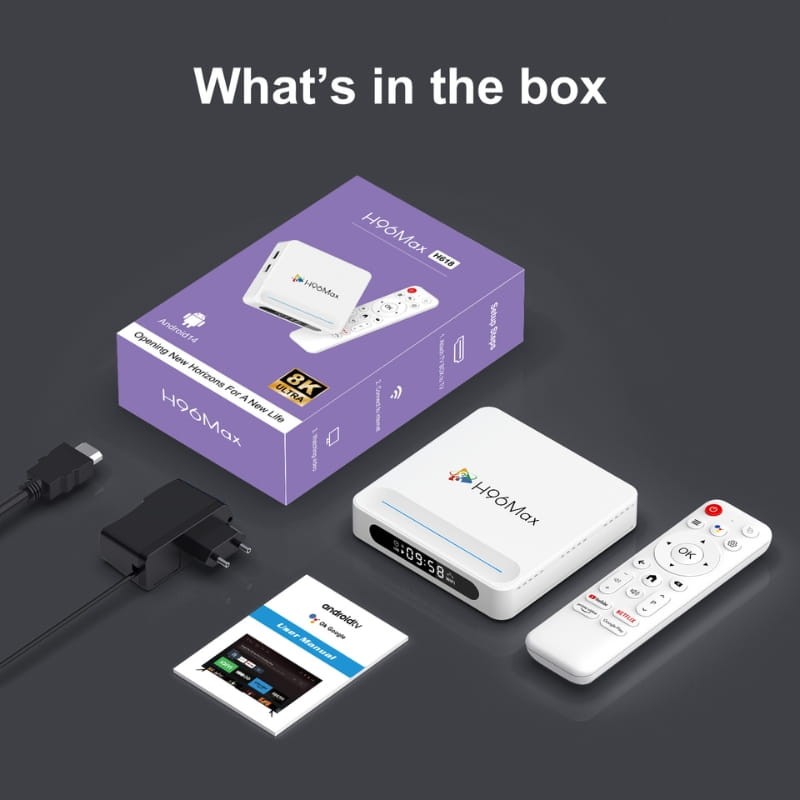 H96 Max H618 Plus 4GB/128GB 8K WiFi6 Android 14 Branco - Item9