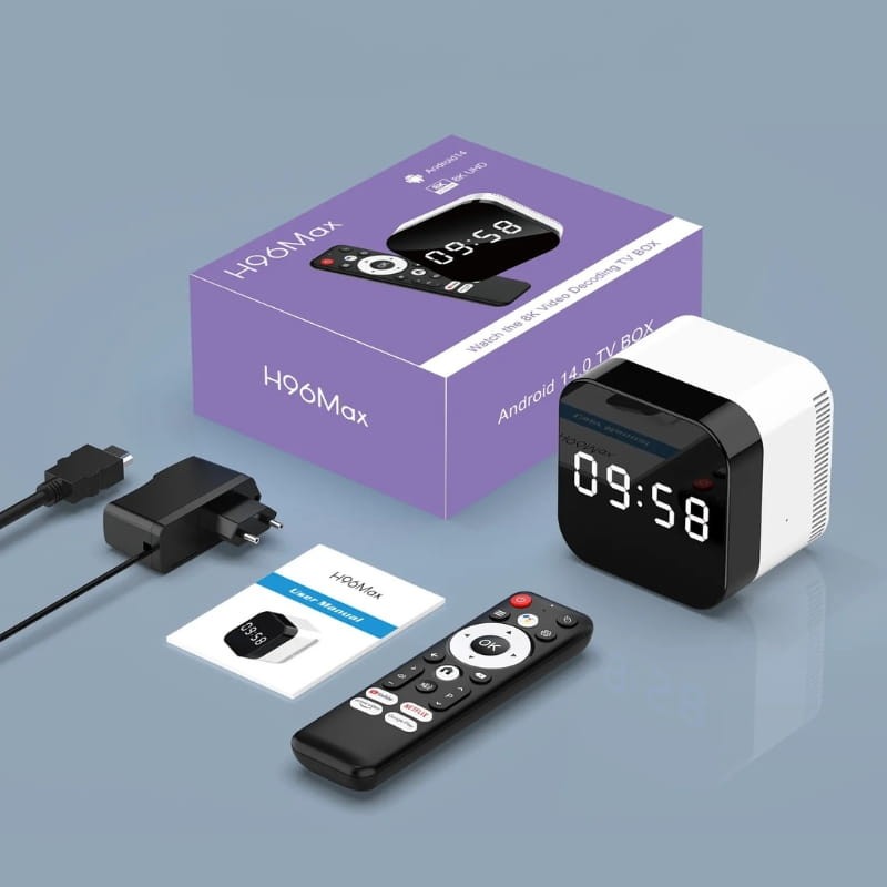 H96 Max H728 2Go/16Go Android 14 Blanc - Ítem7