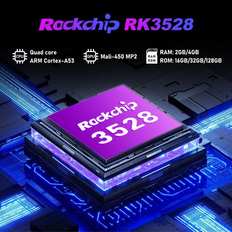 H96 Max M1 Plus 4Go/32Go 8K WiFi6 Android 14 - Processeur Rockchip