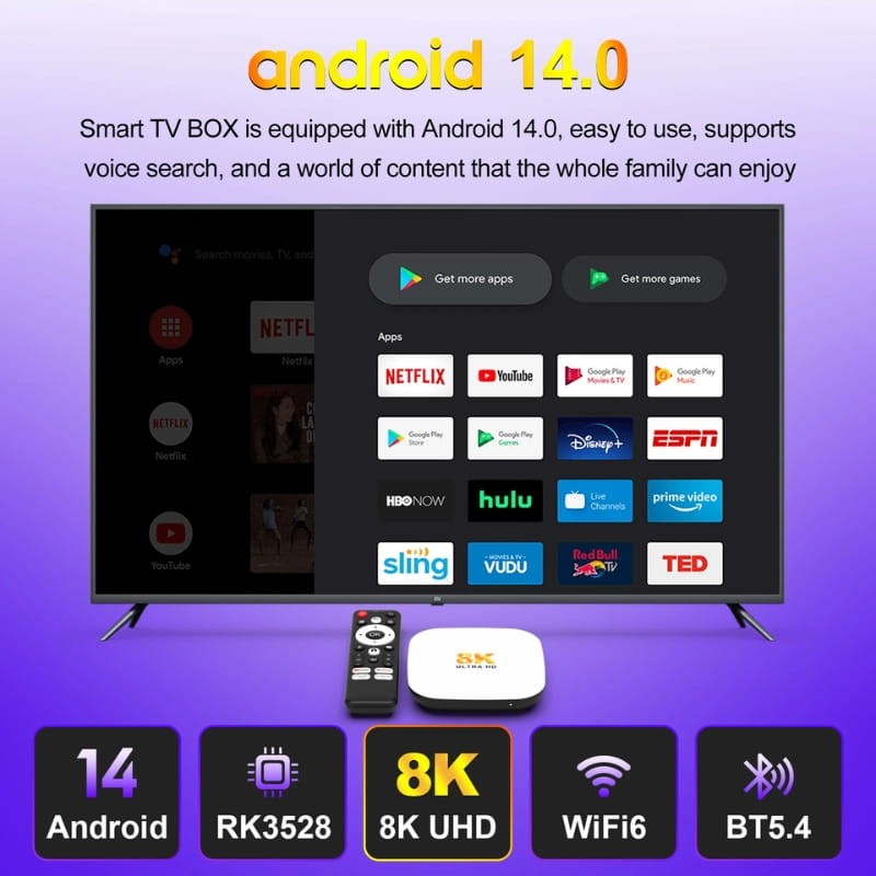 H96 Max M2 Plus RK3528 4GB/128GB Android 14 - Item3