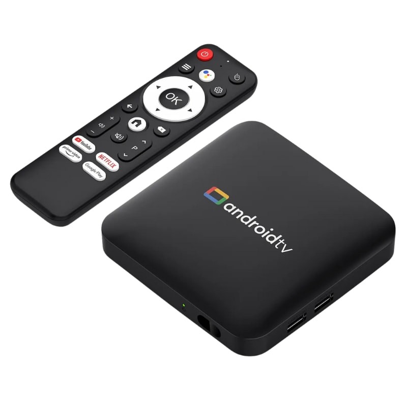 H96 Max S905L3 2GB/8GB 4K WiFi Dual Band Android 14 Preto - Item
