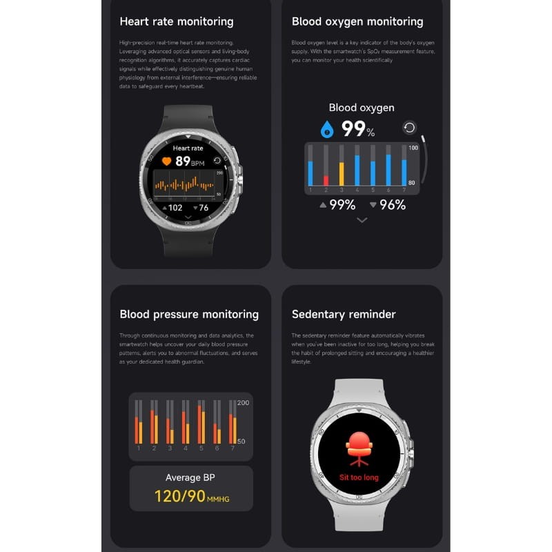 HD8C Blanco - Reloj Inteligente - Ítem6