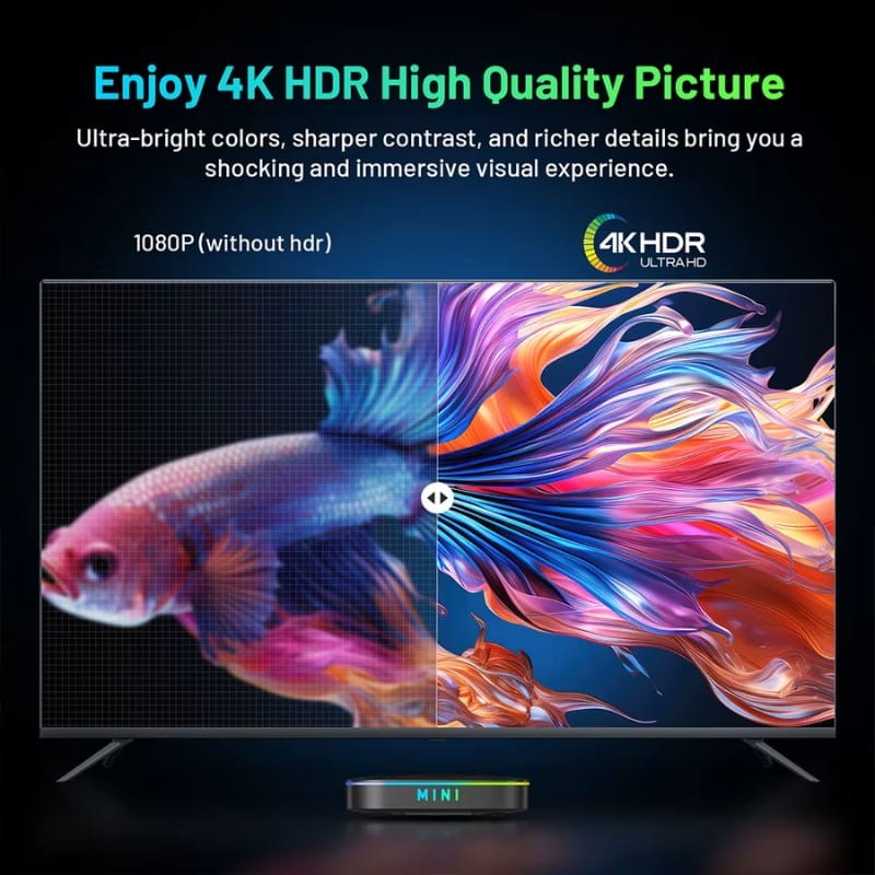 HK1 RBOX K8 MINI 2GB/32GB Android 14 - Ítem3