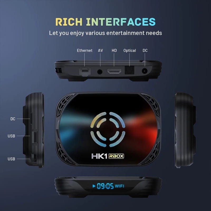 HK1 RBOX X50 S905X5M 4GB/64GB Android 14 - Ítem5