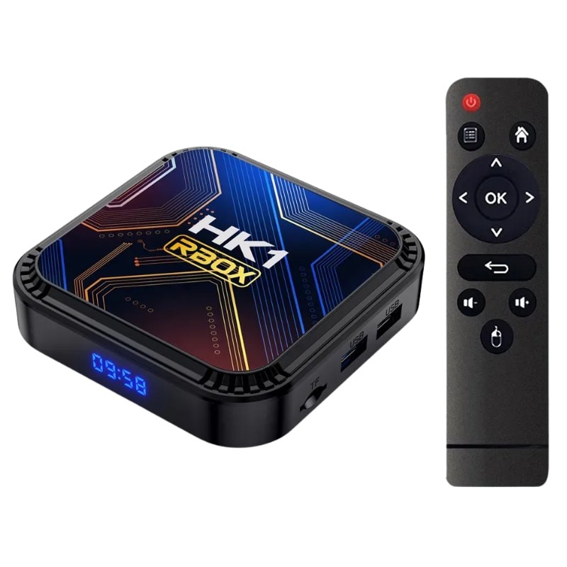 HK1 Rbox K8S RK3528 4GB/32GB Android 13 Negro - Android TV - Ítem