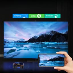 HK1 Rbox K8S RK3528 4GB/64GB Android 13 Preto - Android TV - transmissão no ecrã