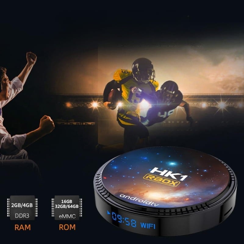 HK1 Rbox W2T S905W2 2Go/16Go Android 11 Noir - Android TV - Ítem1