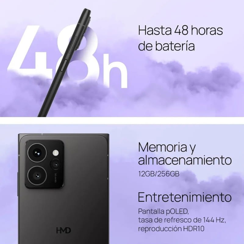 HMD Skyline 5G 12 Go/256 Go Bleu - Ítem4