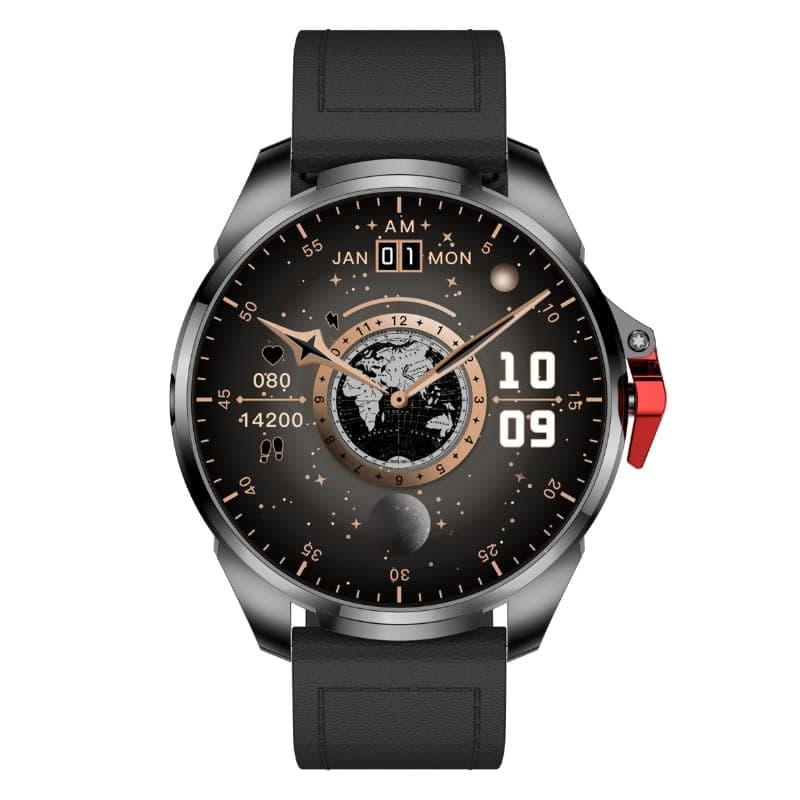 HX-No.1 Negro - Reloj Inteligente - vista frontal