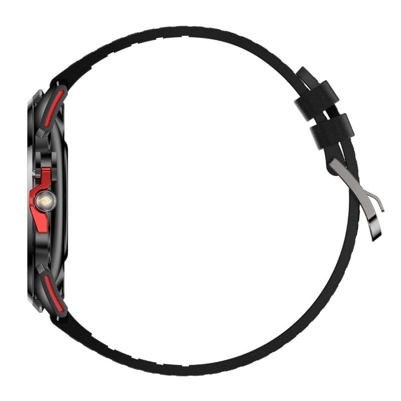 HX-No.1 Negro - Reloj Inteligente - vista lateral
