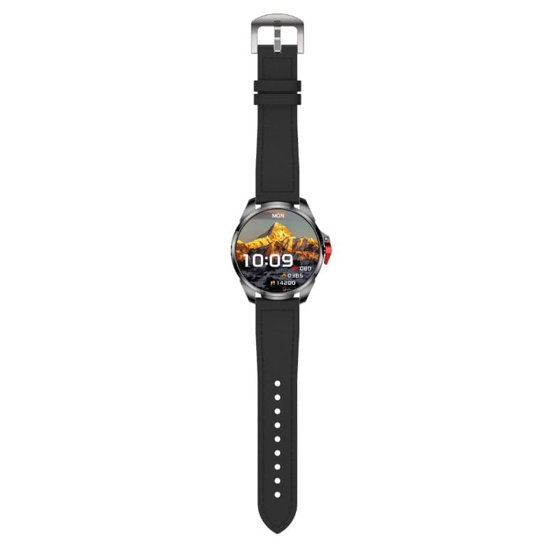 HX-No.1 Negro - Reloj Inteligente - correa extendida